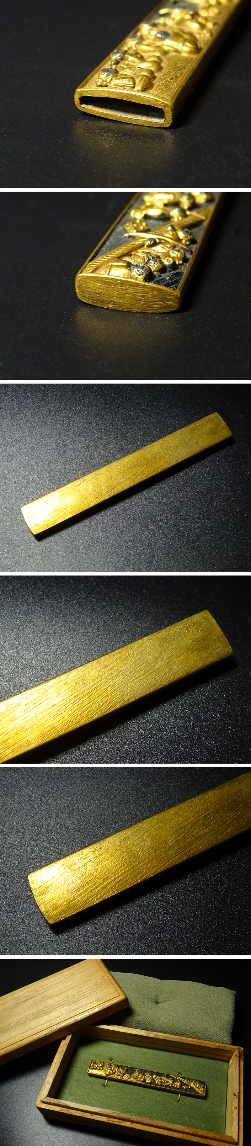 赤銅製 刀装具 鍔 龍透かし柄 古美術品 金色塗 孝行作? 直径約8cm 孝行作 刀装具 鍔 龍透かし柄 古美術品 金色塗 - メルカリ
